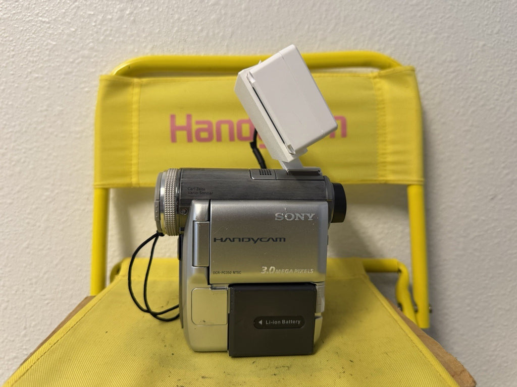 Sony Handycam DCR-PC350 Mini DV Tapeless Powerplay W/Nightshot TESTED WORKING 1