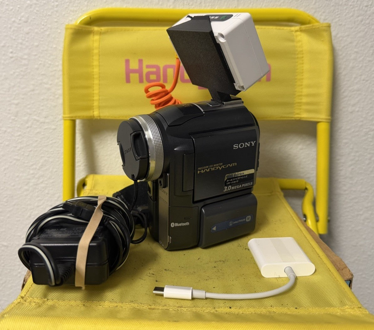 Sony Handycam DCR-PC330 Mini DV Tapeless Powerplay W/Nightshot TESTED WORKING 0