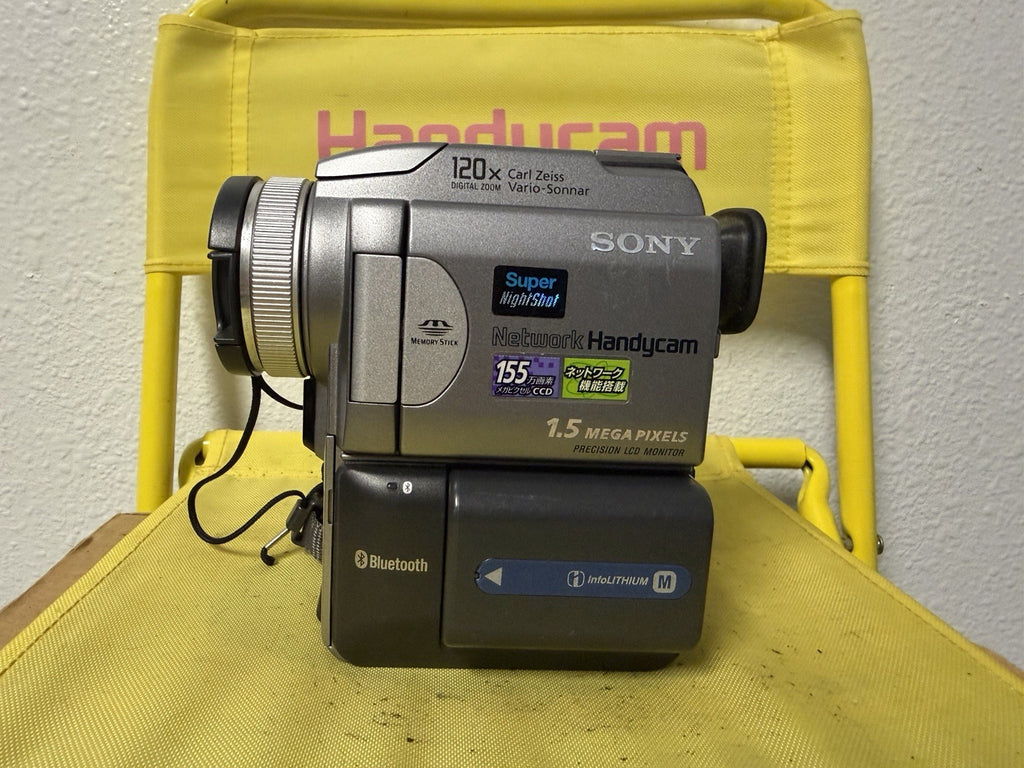 Sony Handycam DCR-PC120 Mini DV Camcorder w/Nightshot + USB TESTED WORKING  JP1