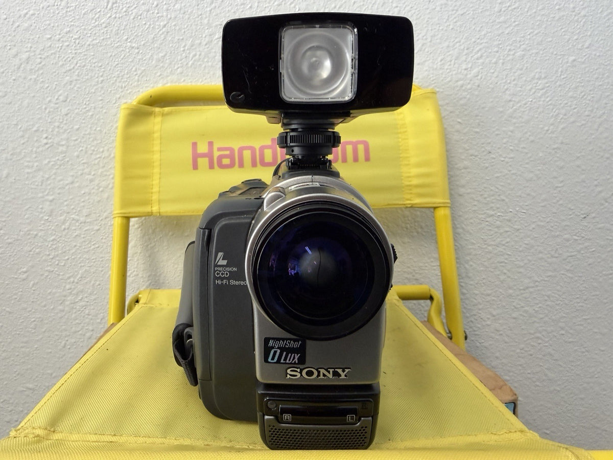 Sony Handycam CCD-TRV99 Hi8 w/Nightshot Ghost Hunting Infared + Fisheye TESTED 2