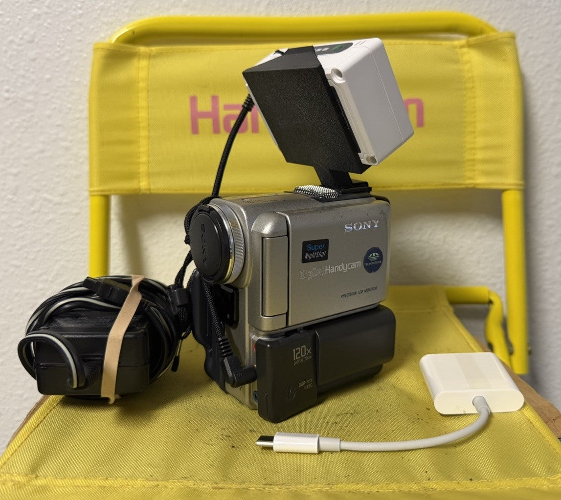 Sony Handycam DCR-PC5 Mini DV Tapeless Powerplay To Micro SD W/Nightshot 0