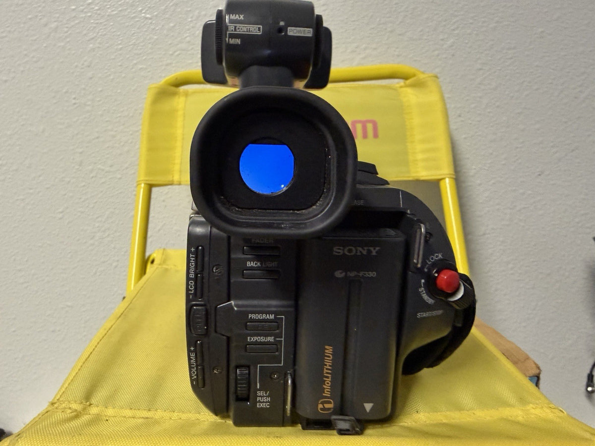 Sony Handycam CCD-TRV95 Hi8 w/Nightshot Ghost Hunting Infared TESTED WORKING BT4