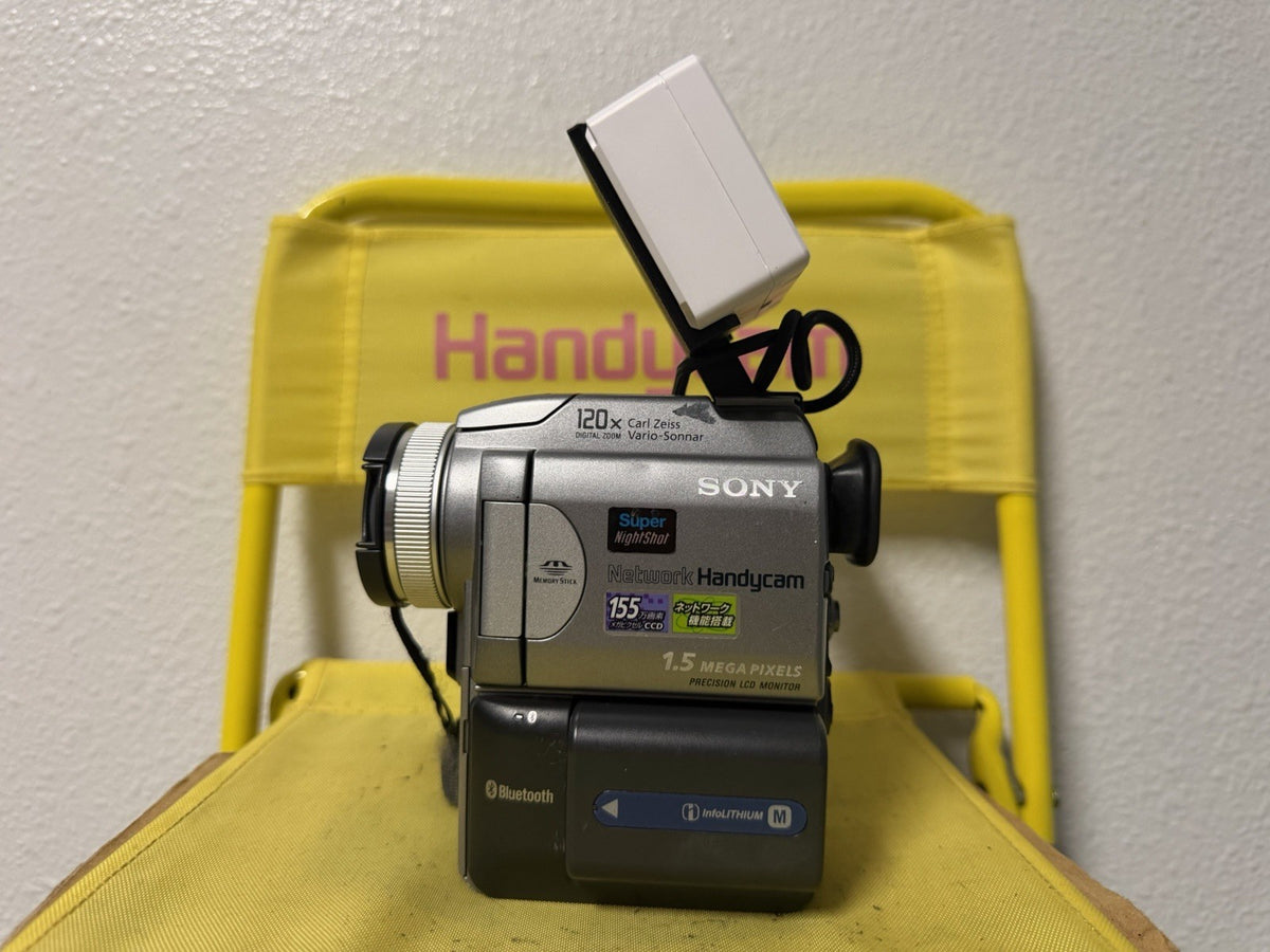 Sony Handycam DCR-PC120 Mini DV Tapeless Powerplay To Micro SD W/Nightshot 1