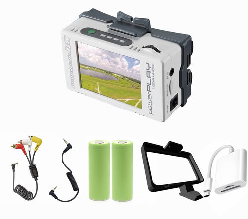2026 Latest ImmersionRC PowerPlay with DVR LCD Screen *BATTERIES INCLUDED0