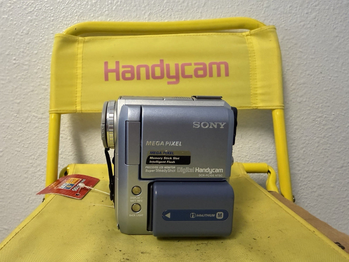 Sony Handycam DCR-PC105 Mini DV Camcorder w/Nightshot + USB TESTED WORKING 1