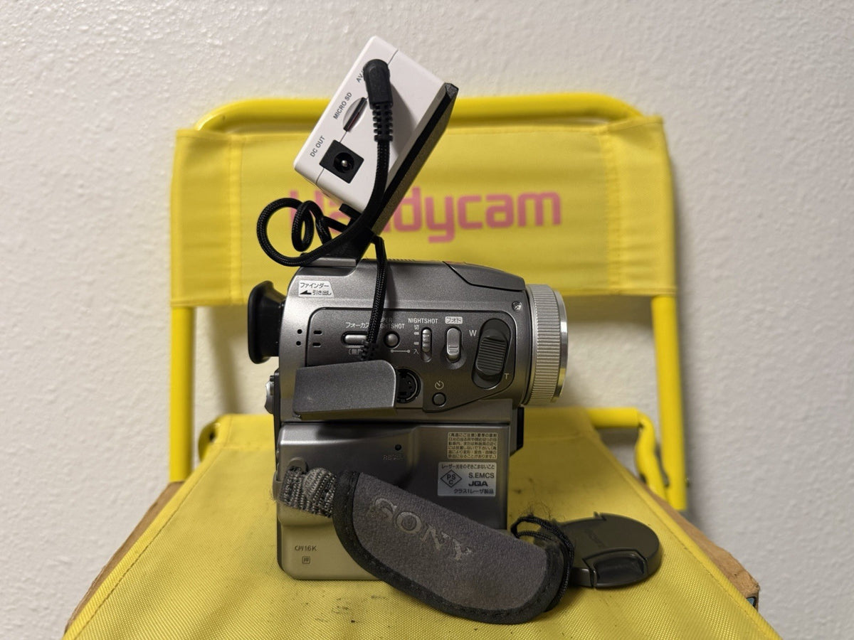 Sony Handycam DCR-PC120 Mini DV Tapeless Powerplay To Micro SD W/Nightshot 3