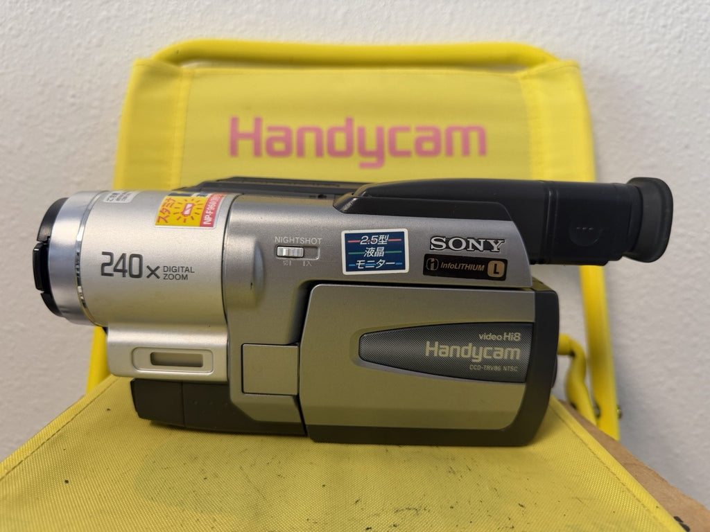 Sony Handycam CCD-TRV86 Hi8 Camcorder w/Nightshot + USB TESTED WORKING 1