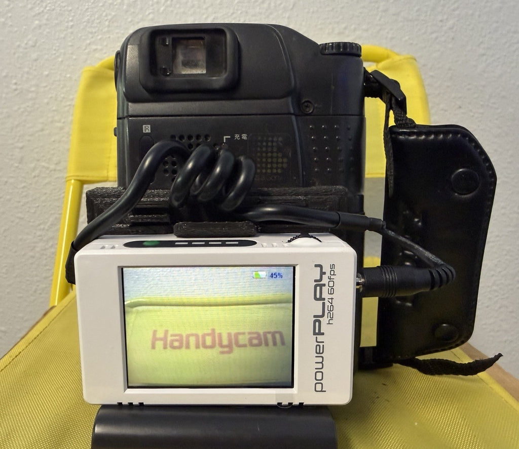 Sony Handycam CCD-SC7 Hi8 Camcorder Tapeless Setup Immersion PowerPlay TESTED 2