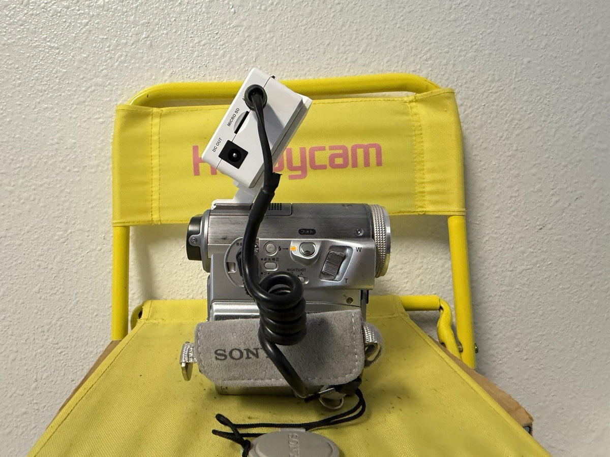Sony Handycam DCR-PC350 Mini DV Tapeless Powerplay W/Nightshot TESTED WORKING 3
