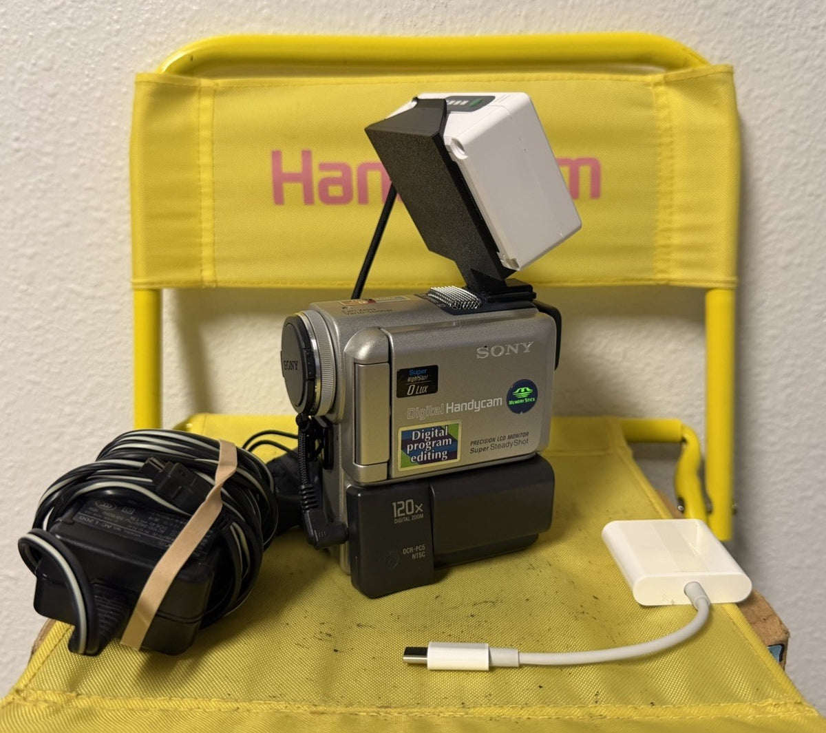 Sony Handycam DCR-PC5 Mini DV Tapeless Powerplay To Micro SD W/Nightshot 0