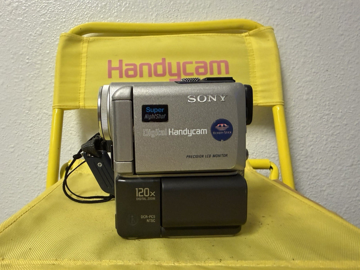 Sony Handycam DCR-PC5 Mini DV Camcorder w/Nightshot + USB TESTED WORKING  RARE1