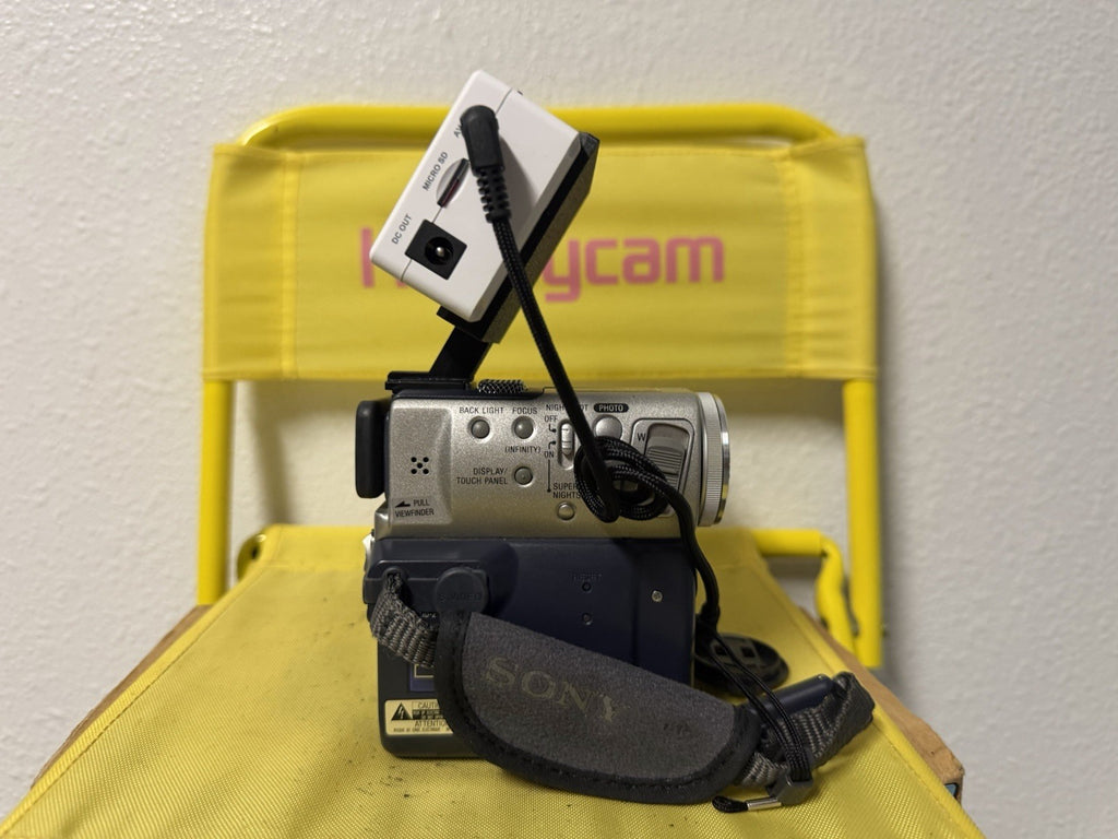 Sony Handycam DCR-PC5 Mini DV Tapeless Powerplay To Micro SD W/Nightshot 3