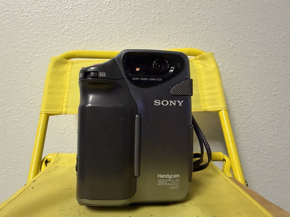 Sony Handycam CCD-SC5 Video 8 Camcorder W/ USB Transfer Kit TESTED WORKING 1