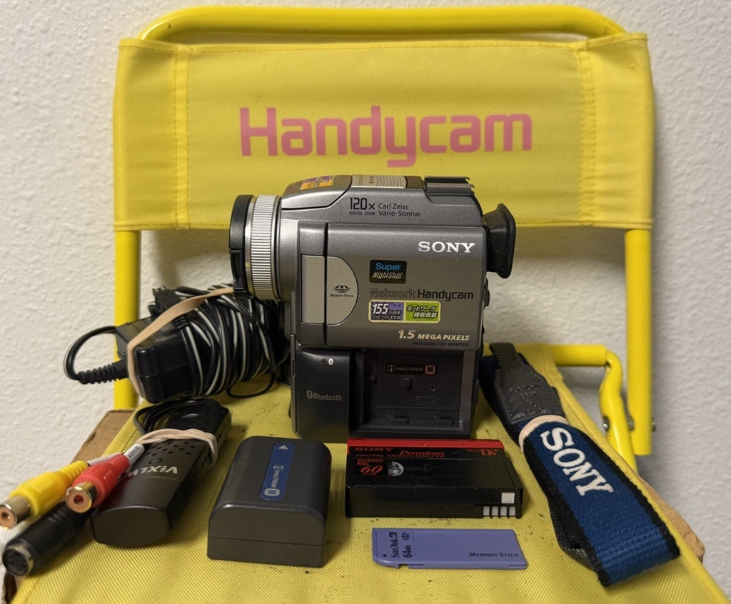 Sony Handycam DCR-PC120 Mini DV Camcorder w/Nightshot + USB TESTED WORKING  JP0
