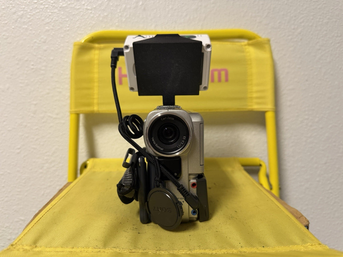 Sony Handycam DCR-PC5 Mini DV Tapeless Powerplay To Micro SD W/Nightshot 2